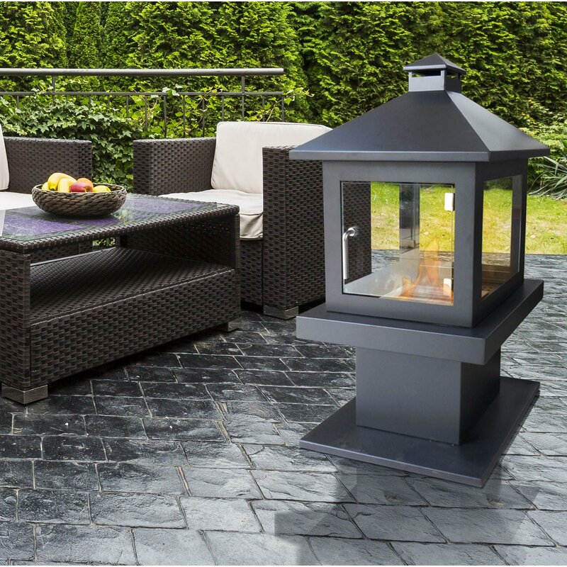 Sol 72 Outdoor Cheviot Metal Bioethanol Gas Outdoor Fireplace | Wayfair